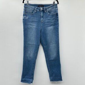 Royalty High-Rise Vintage Style Stretch Straight Leg Jeans Size 12